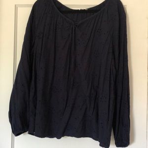 Sonoma Navy Blue Top